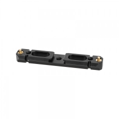 CAMVATE NATO Safety Rail with Cold Shoe & 1/4"-20 Accessory Mount (3.9")