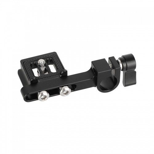 CAMVATE Arca-Type Quick Release Plate with 15mm Rod Clamp for Mirrorless Cameras