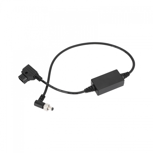 CAMVATE D-Tap to Locking DC 2.5mm Right-Angle Cable 12V Output Power Cord (19.68")