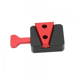 CAMVATE V-Lock Assembly Kit with Base Station and Wedge (Red / Black)