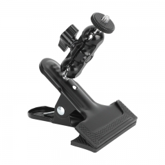 CAMVATE Spring Clip Clamp with Mini Ball Head Extension Arm