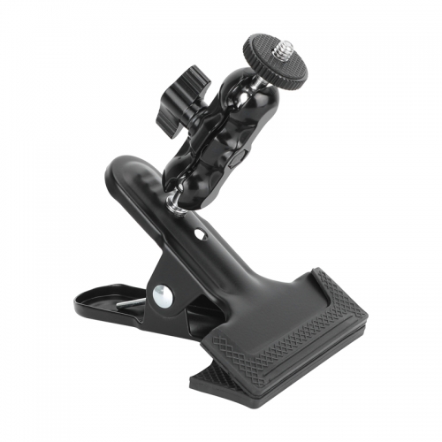 CAMVATE Spring Clip Clamp with Mini Ball Head Extension Arm