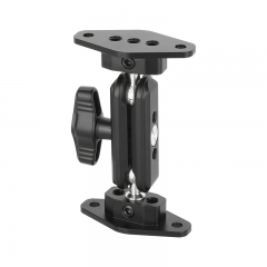 CAMVATE Drill-Down Double Ball Mount with Diamond Plates