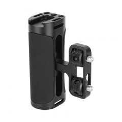 CAMVATE Univeral Side Handle with Dual 1/4"-20 Screw Mount (Black)