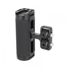 CAMVATE Side Handle with Dual 1/4"-20 Screw Mount (Black)