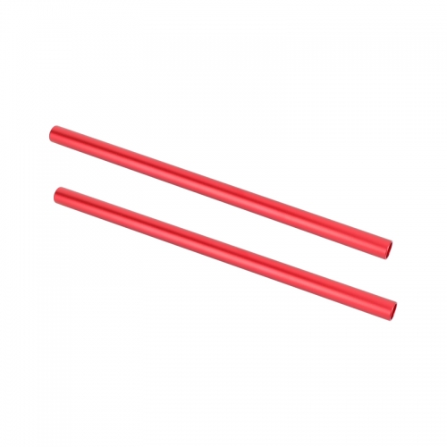 CAMVATE 15mm Aluminum Rod Pair (Red, 11.8")