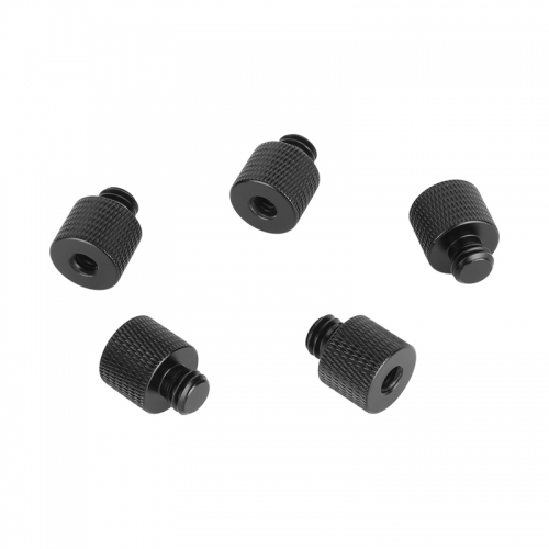 CAMVATE 1/4"-20 Female to  3/8"-16 Male Thread Adapter (5-Pack)