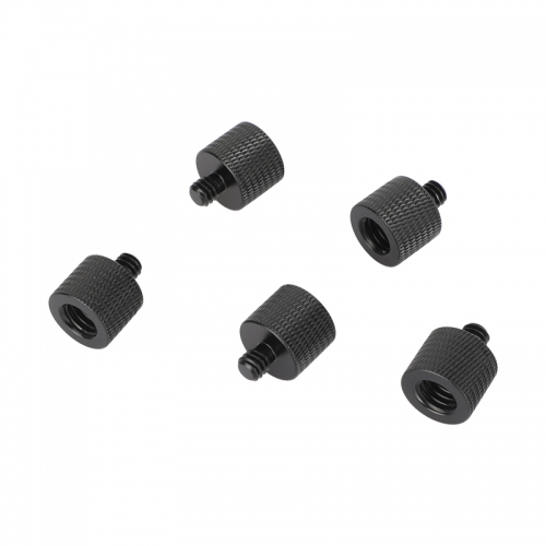 CAMVATE 3/8"-16 Female to 1/4"-20 Male Thread Adapter (5-Pack)