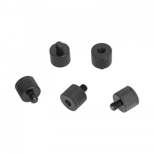 CAMVATE  M6 Female to 1/4"-20 Male Thread Adapter (5-Pack)