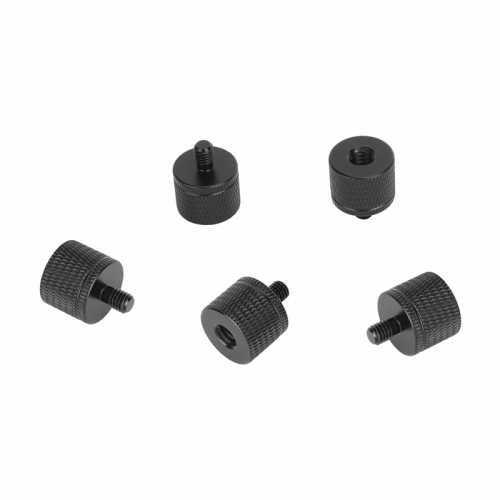 CAMVATE 1/4"-20 Female to M5 Male Thread Adapter (5-Pack)