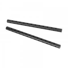 CAMVATE Support Bar with 1/4"-20 Accessory Threads for 15mm Rod System (9.8", 2-Pack)