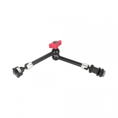 CAMVATE Multipurpose Articulating  Arm with Anti-Twist 1/4''-20 Mount & Shoe Adapter (Red Knob)