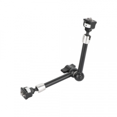 CAMVATE Multipurpose Articulating Arm with Anti-Twist 1/4''-20 Screw Mount (11", Black Knob)