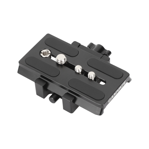 CAMVATE Manfrotto Quick Release Plate Assembly With Sliding Plate Horizontally Mounted For DSLR Cameras