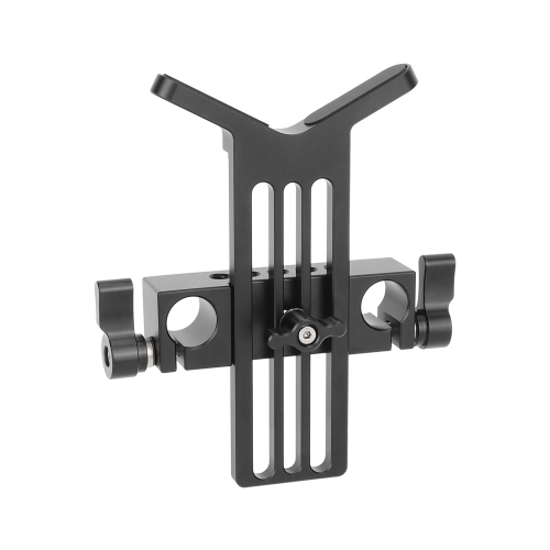 CAMVATE 15mm LWS Rod Clamp with Y-Shaped Lens Support