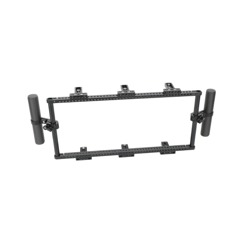 CAMVATE Director's Monitor Cage with Triple Monitor Mount & Dual Carbon Fiber Handgrips