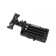 CAMVATE V-Mount Battery Plate with 15mm LWS Rod Clamp & Adjustable Arm