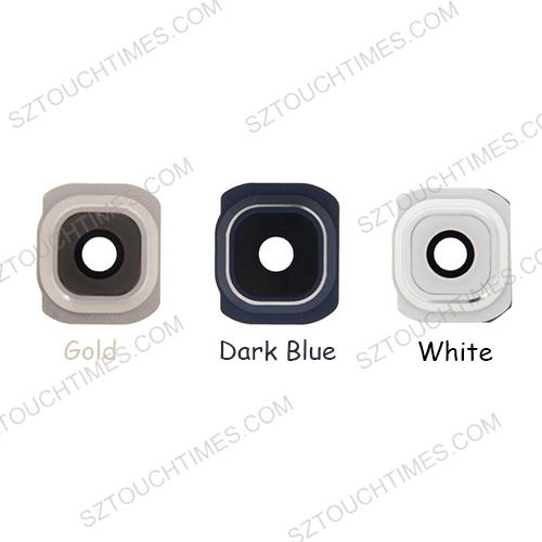 OEM Camera Lens Glass for Galaxy S6 G920 (Gold/Dark Blue/White)
