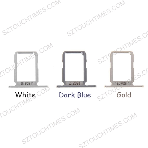 SIM Card Tray for Galaxy S6 G920 (Gold/Dark Blue/White)