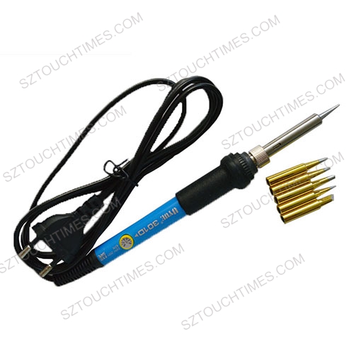 EU plug 60W 110V/220V Temperature Adjustable Electrical Welding Solder Soldering Iron Handle Heat Pencil Tool