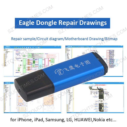 Eagle Dongle for Repair mobile phone circuit board Repair mobile phone PCB circuit drawings ZXW DONGLE upgrade version