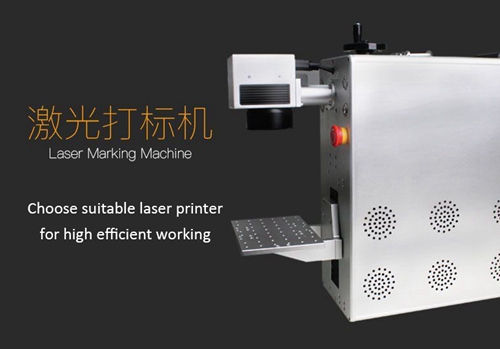 20W portable optical fiber laser marking machine, Easy operation for iPhone Frame glass separator, IMEI printer for mobile housing
