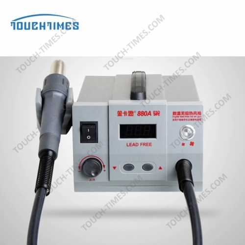 Kaisi 880A hot air guns digital display lead-free soldering station size IC chip motherboard desoldering