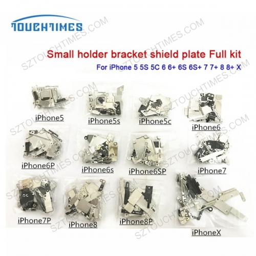 10kit / Lot Full inner Small Metal iron parts for iPhone X 8 7 6s 6 plus 5 5c 5s