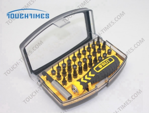 BEST 21068 32 In1 Ratchet Precision Magnetic Screwdriver Bit Set Kit Electronic Tool Precision Multi-Function Maintenance Tools