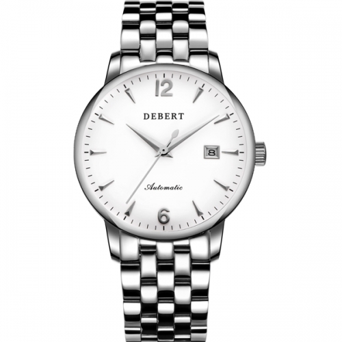 40mm Debert Watch Stainless Steel Band And Case Sapphire glass Japan Miyota Automatic men Watch