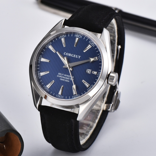 Corgeut Fashion Casual Automatic Watch Japan Miyota movement Luminous Hand