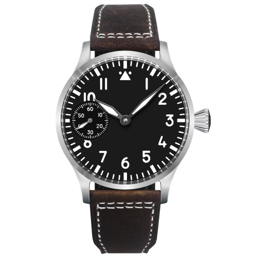 42mm sterile watch manual Seagul tianjin ST3600 movement big dial pilot wrist Watch