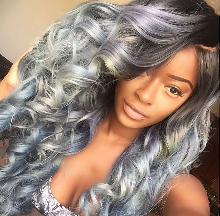 Weave hair grey sale