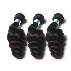 10''-30'' Inch 5A+ Grade Elfin Hair Peruvian Hair Loose wave