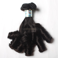 12''-22'' Inch 5A+ Grade Elfin Hair Peruvian Funmi Hair Romance Curl