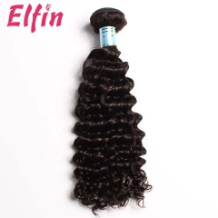 【13A 1PCS】10-30 Inch Grade 13A Elfin Hair Malaysian Virgin Hair Deep Wavy