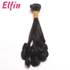 12''-22'' Inch 5A+ Grade Elfin Hair Peruvian Funmi Hair Bouncy Curl 1pc