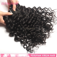 【13A 3PCS】Peruvian Virgin Italian Curly Human Hair Grade 13A