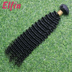 【14A 1PCS】10-30 Inch Grade 14A Elfin Hair Malaysian Virgin Hair Kinky Curly