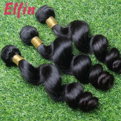 【14A 3PCS】Malaysia Loose Wave Free Shipping  Virgin Hair BEST QUALITY 100% Human Hair Extensions