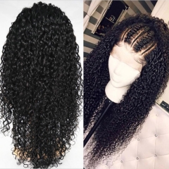 13A 13x4 Preplucked Lace Frontal Wig 150% Density  Deep Curly Wig Virgin Human Hair customize 7 days