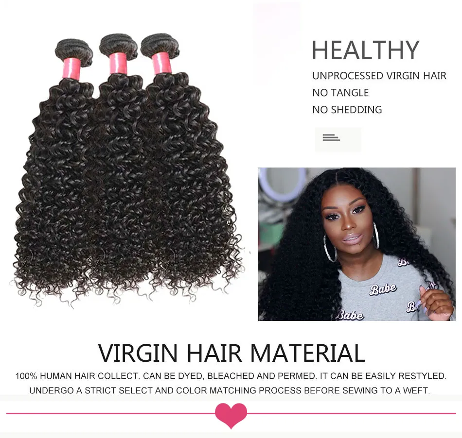 100% unprocessed human hair