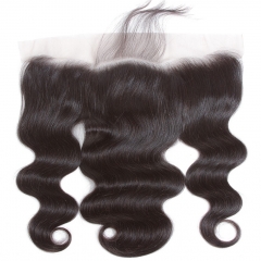 12A 13x6 Body Wave/ Straight Lace Frontal Closure Huaman Hair Free Part Ear to Ear 1PC