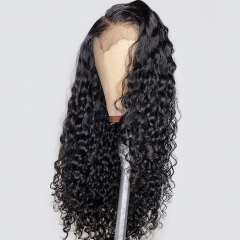 ❤【New Arrival】 30inch Water Wave/ Natural Wave 4*4/13*4 Closure Wig with 250% density Hair Customize 7 days
