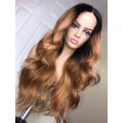 【New Arrival】13A 1b/30 Color 4*4 Straight/Body Wave Lace Closure Wig with 250% Density Thick Human Hair Lace Wigs Customized 7 Days