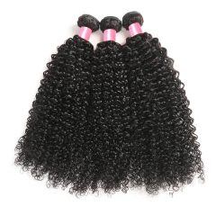 【12A 1PC】Peruvian Virgin Hair Kinky Curly Hair Bundles 8-30 Inch