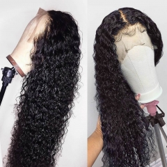 Wig Beginners! 250% density 360 Lace Frontal Wig Deep Wave Pre-plucked Hairline & Baby Hair All Around 10-30inch Hair Elfin Hair Customize 10 days!  