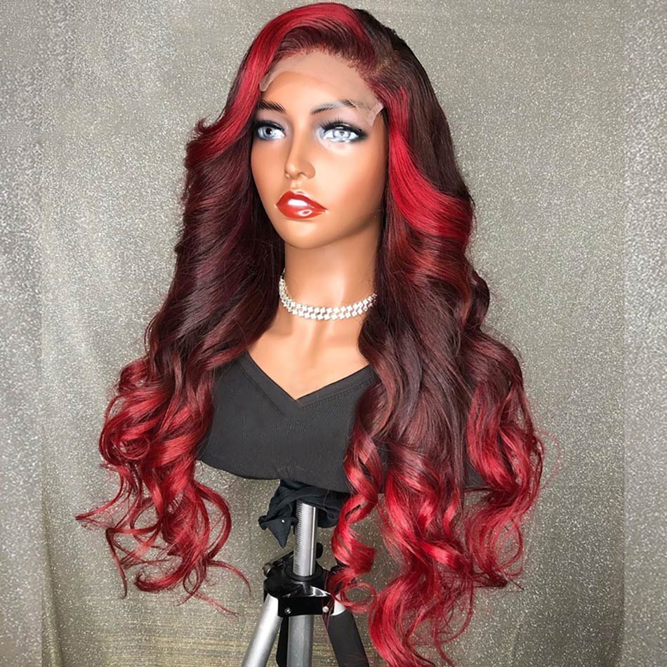 burgundy lace front wig | Elfinhair