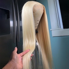 13*4 13A #613 Transparent Lace Frontal Straight/Body Wave Wig 180% density Free Shipping