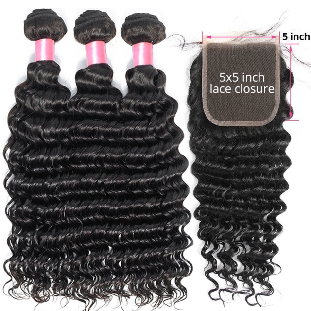 virgin deep wave hair